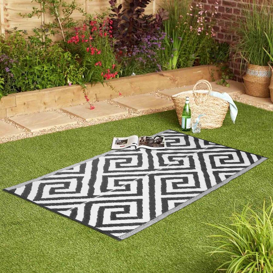Black PVC Floor Mat (Reversible), , large image number null
