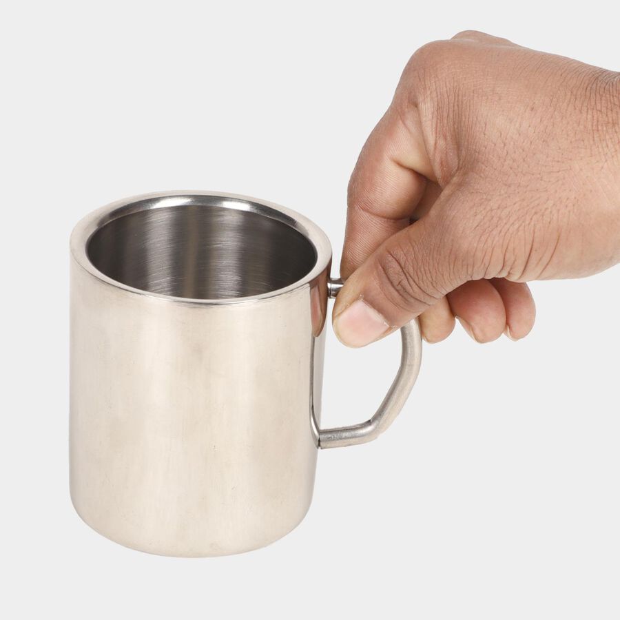 220 ml Double Wall Steel Mug, , large image number null