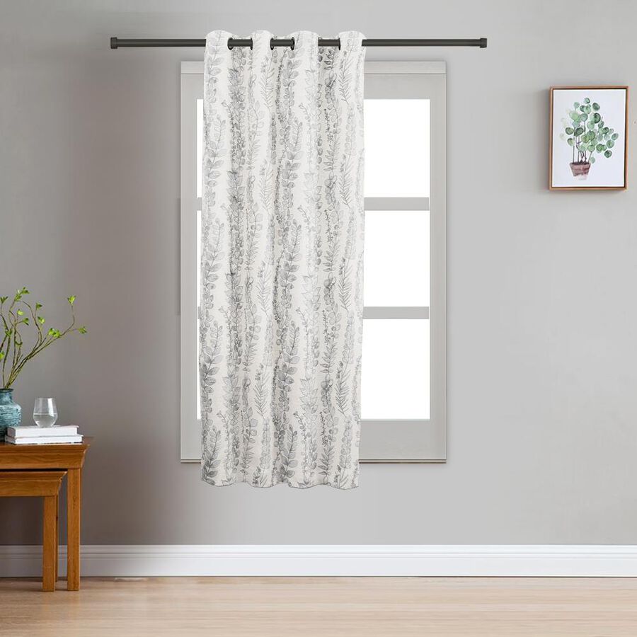 5ft. Light Grey Window Curtain, , large image number null