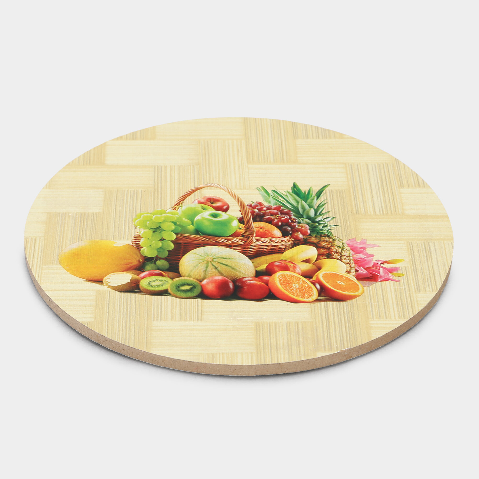 Home Beautiful                         Brown Bamboo Coaster