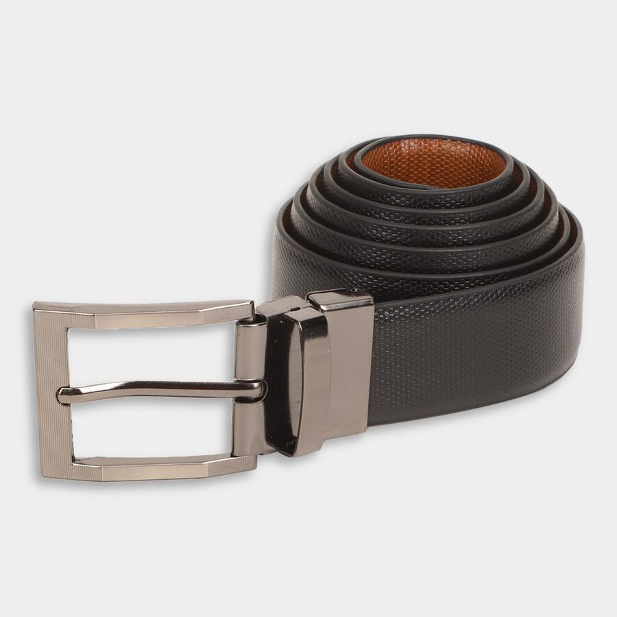 Men's Tan Polyurethane Formal Belt, , large image number null