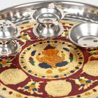 Steel Pooja Plate, , small image number null