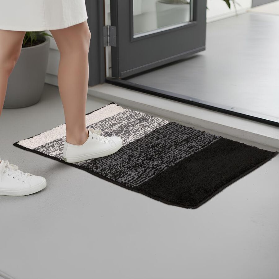 Anti-SKId Multicolor Polyester Door Mat, , large image number null