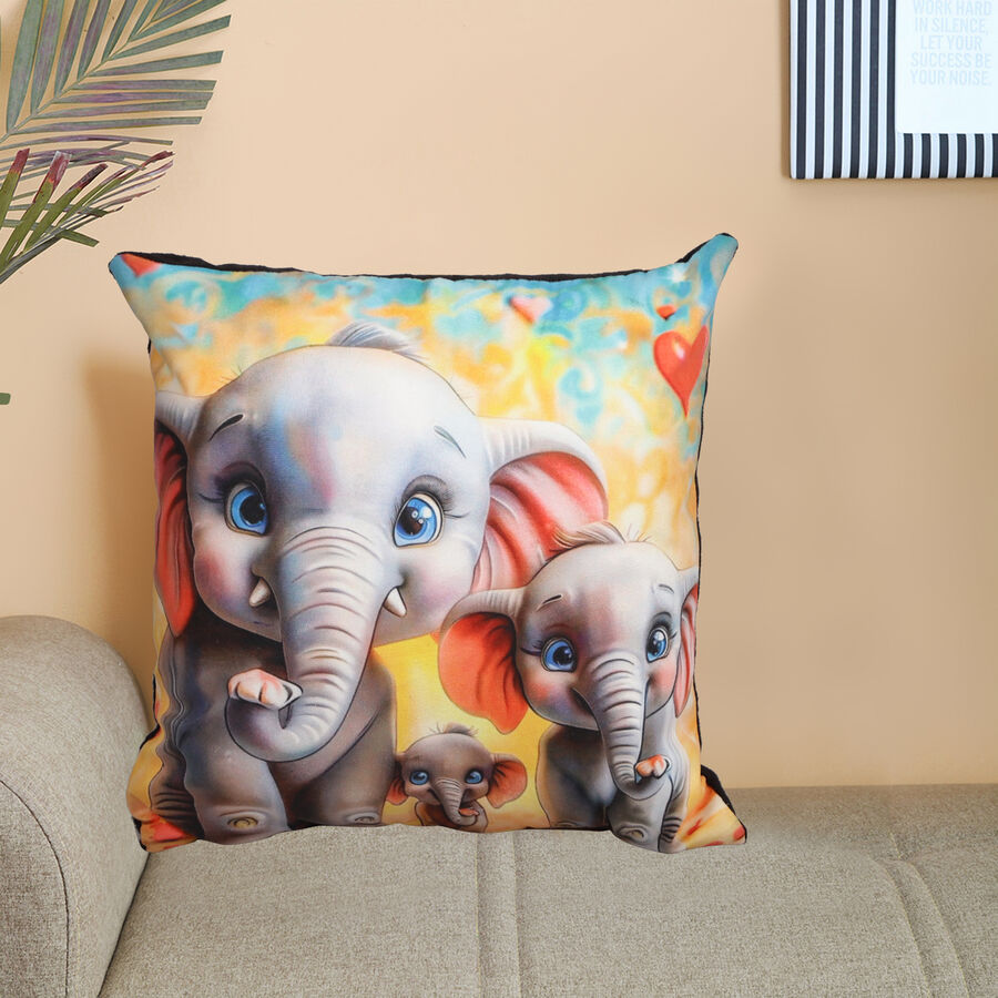 Multicolor Printed Kids Cushion, , large