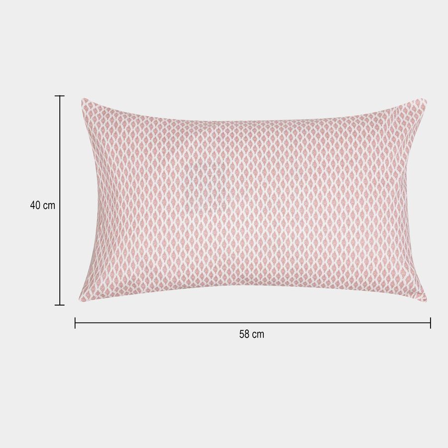 Pink Cotton Pillow Cover, , large image number null