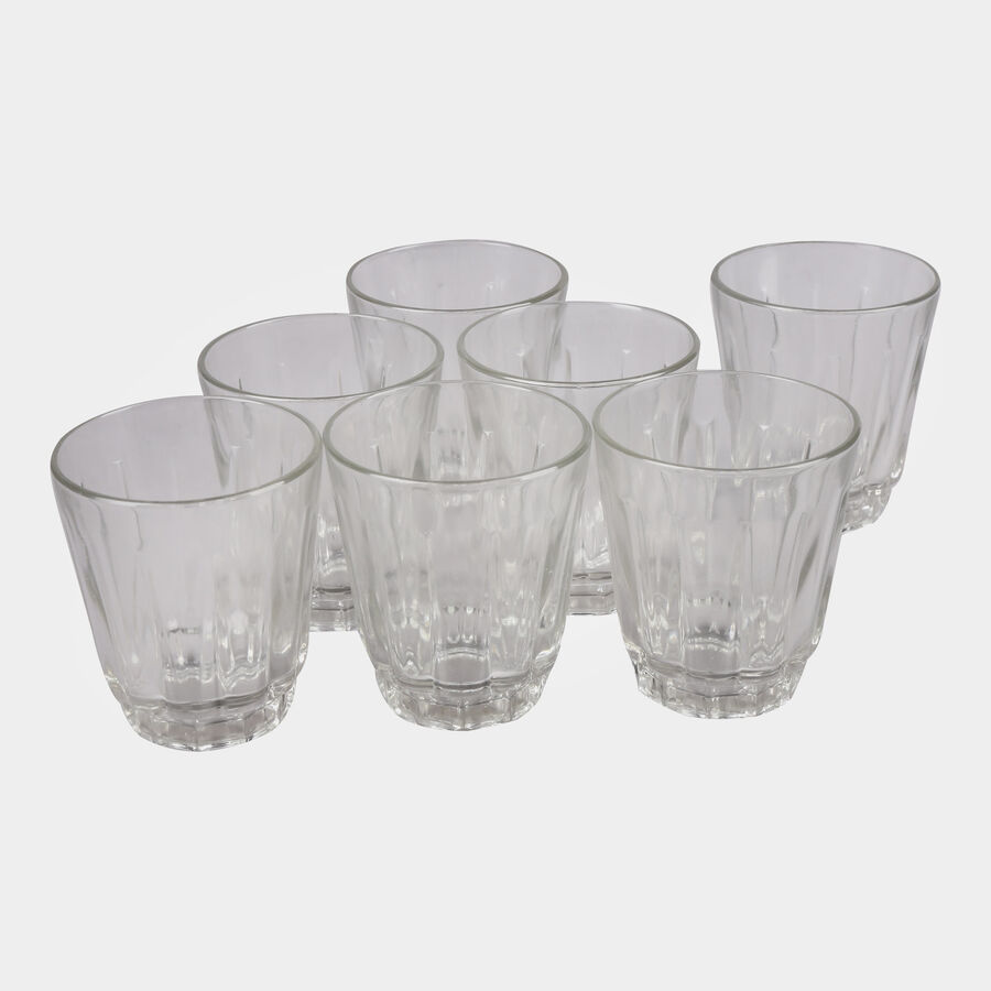 Glass Tumbler Set of 7, , large image number null