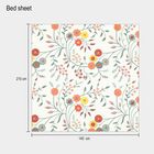 Light Green Cotton Single Bedsheet, , small image number null