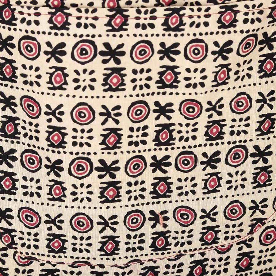 Cream Cotton Apron, , large image number null