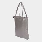 Women's Jaquard Polyurethane Shopping Bag, , small image number null