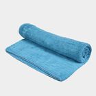 280 GSM Teal Blue Microfiber Bath Towel, , small