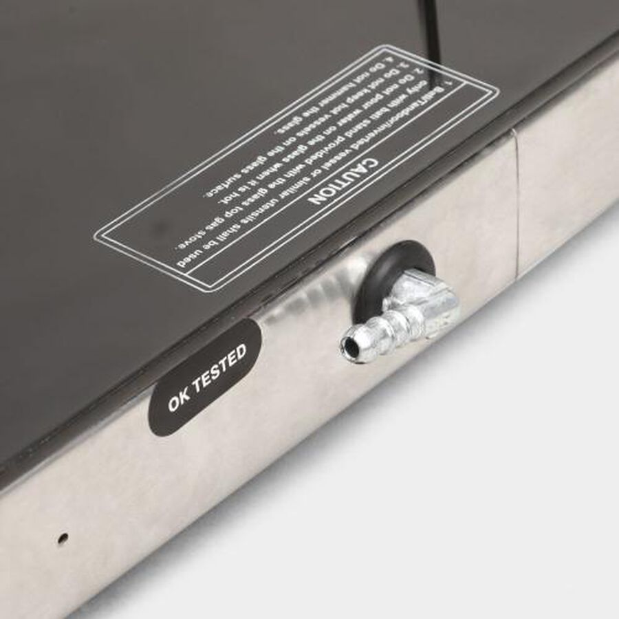 4 Burner Glass Top Gas Stove, , large image number null