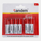 AA Zinc Carbon Batteries 4+2 pack, , small