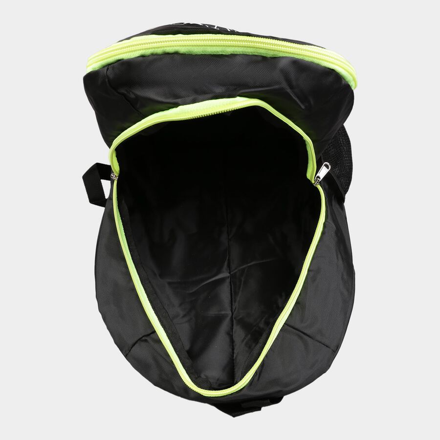 Black Polyester Backpack, Medium Size, 20 L, , large image number null