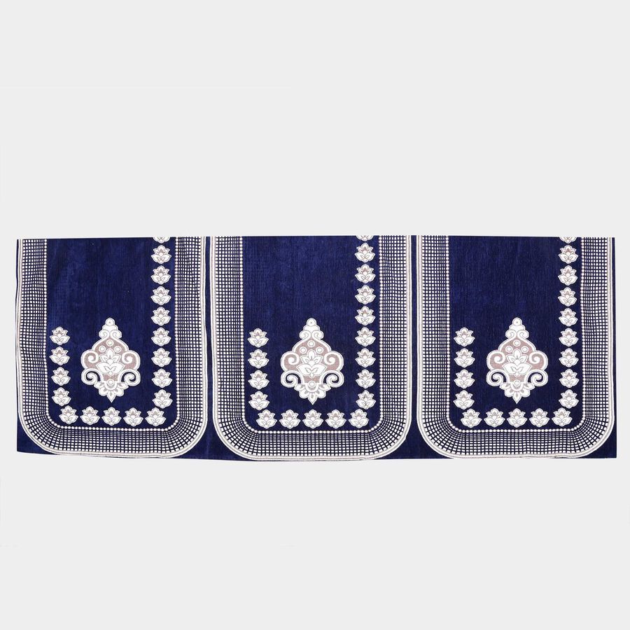 Blue Polyester Sofa Cover Set of 10, , large image number null