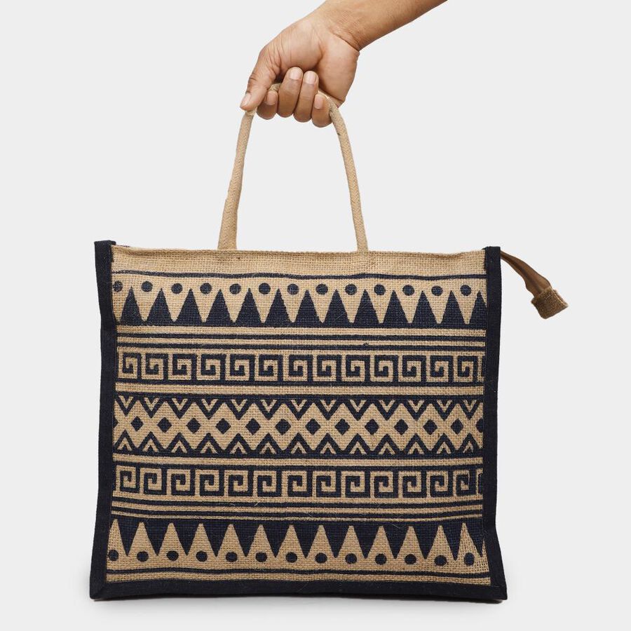 Beige Jute Bag, , large image number null