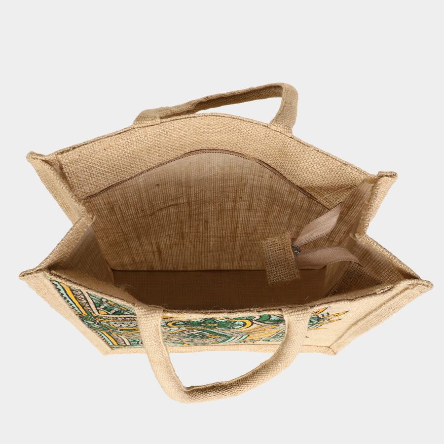 Colour Block Canvas Bag, , large image number null