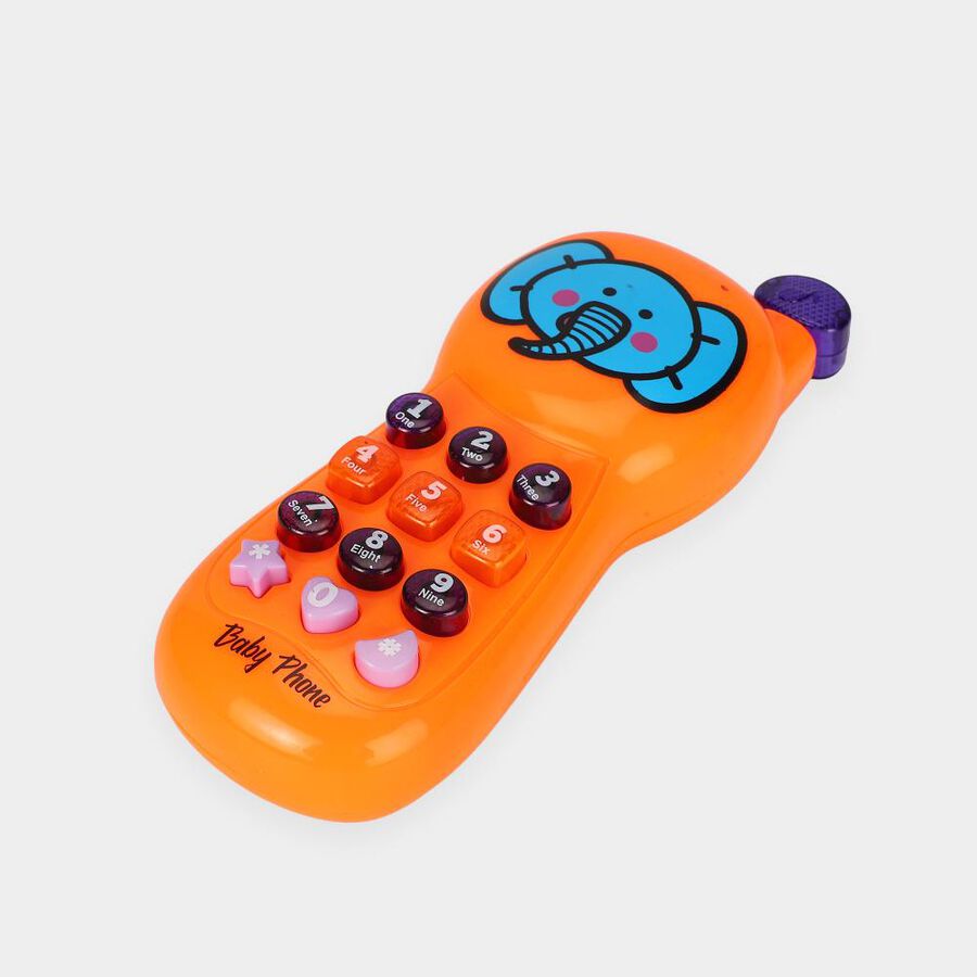 Kid's Elephant Baby Phone Musical Toy, , large
