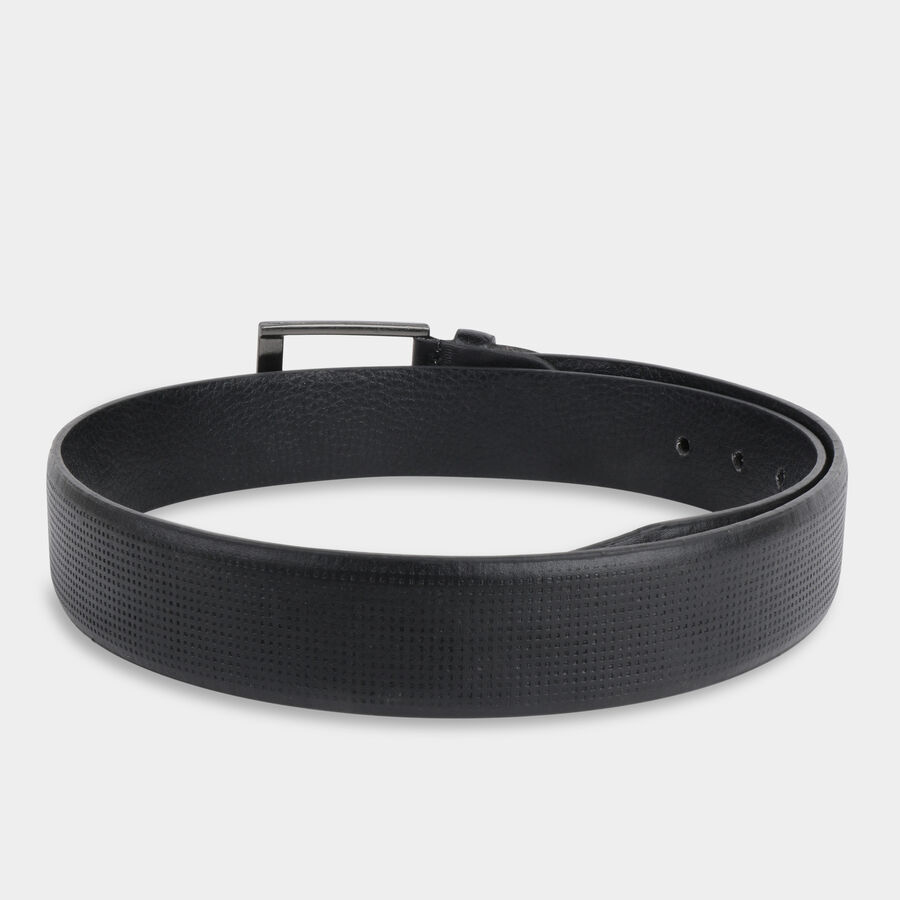 Men Casual Black Belt (32 in.), , large image number null