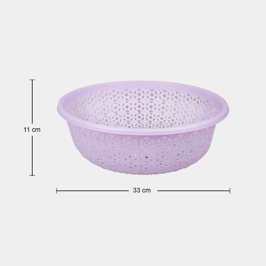 Polyurethanerple Plastic Basket, , large image number null