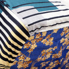 120 GSM Blue Microfiber Double Bedsheet, , small image number null