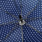 Navy Blue Polyester Wonen's 's Umbrella, , small