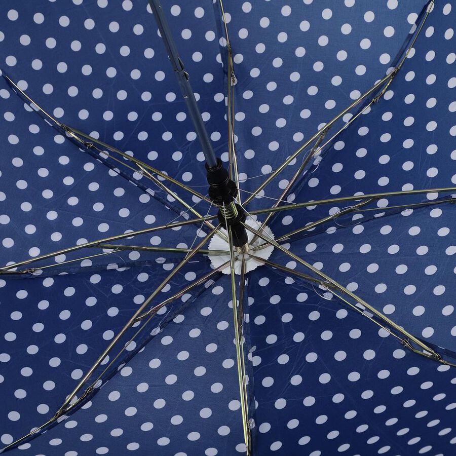 Navy Blue Polyester Wonen's 's Umbrella, , large