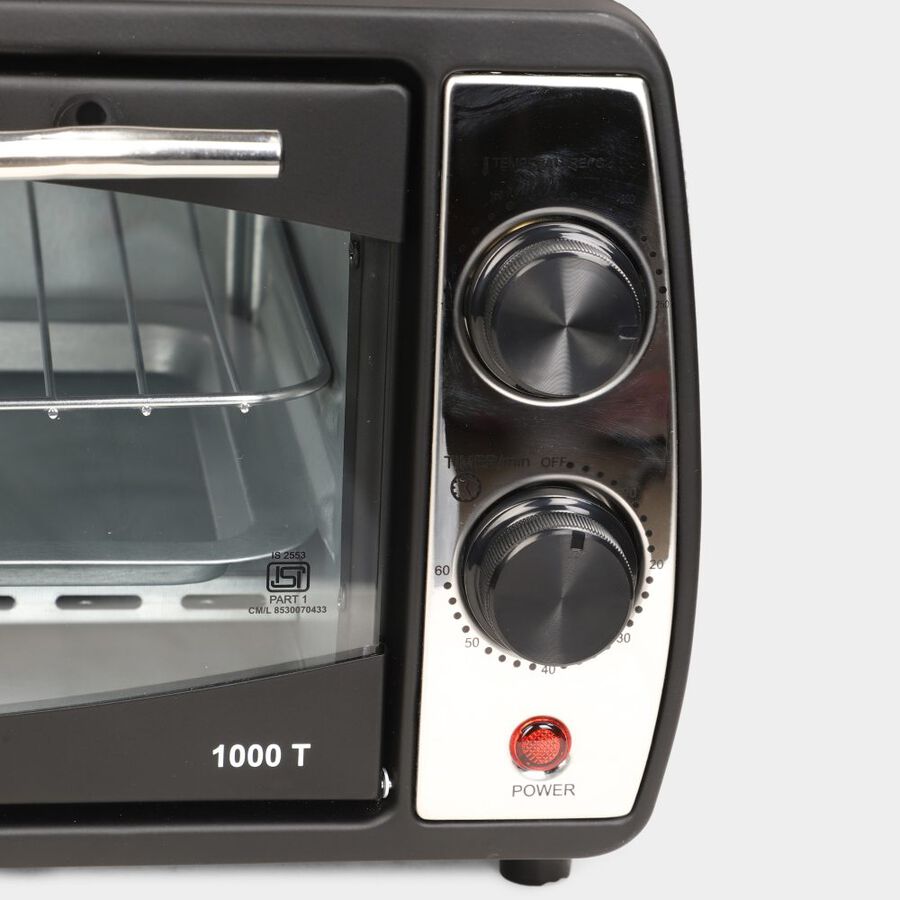 800 W Powder Coated Oven Toaster Griller, , large image number null