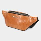 Women's Tan Polyurethane Waist Pouch, , small image number null