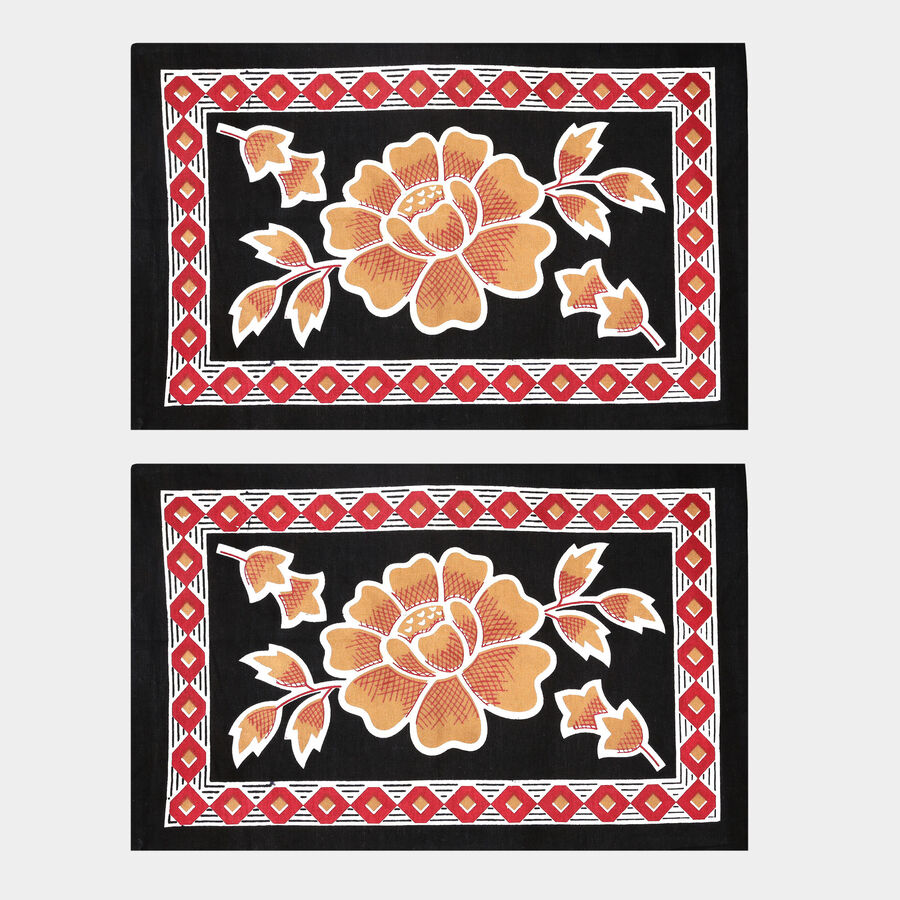 Printed Cotton Pillow Cover, , large image number null