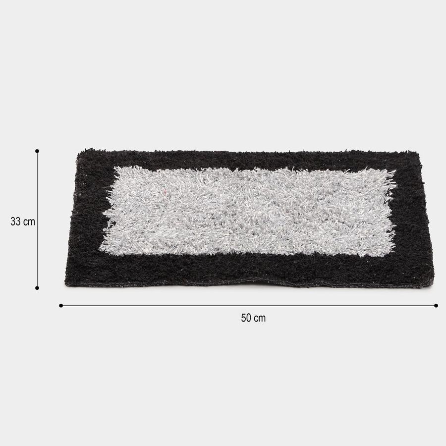 Grey Polyester Door Mat, , large