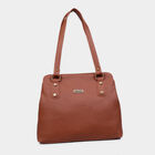 Women Solid Tan Handbag, , small image number null