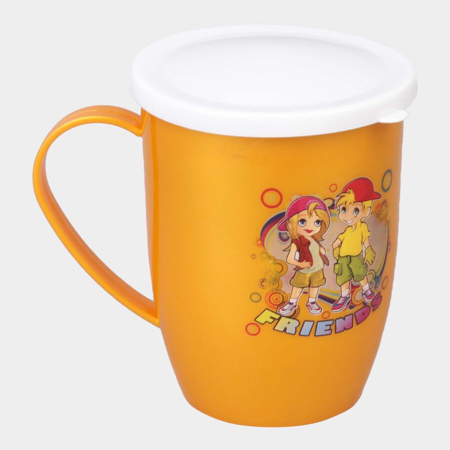 Plastic and Steel Mug, 225 ml, Microwave Safe, , large image number null