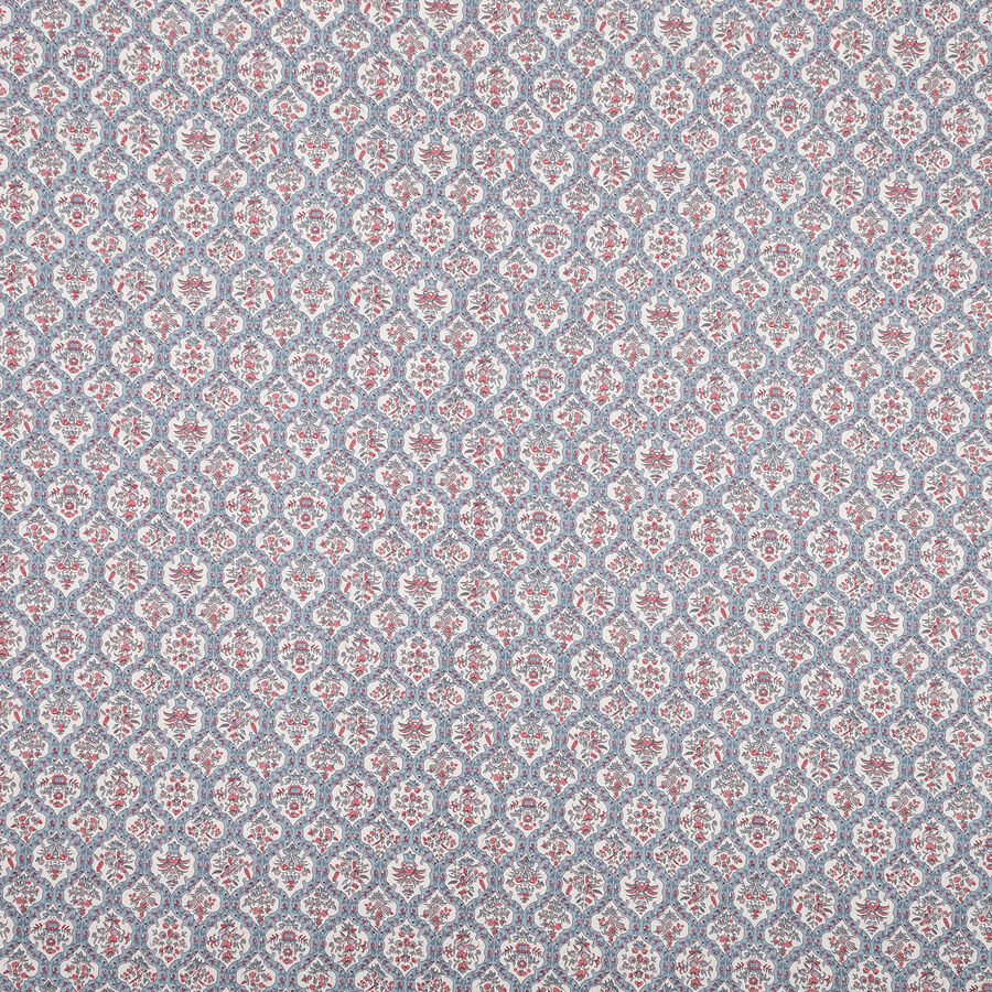 120 GSM Blue Polycotton Double Bedsheet, , large image number null
