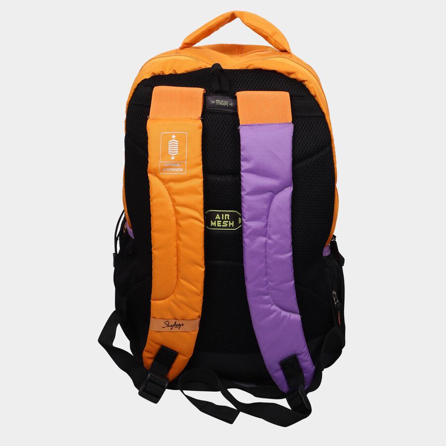 Orange Polyester Backpack, 35 L (Approx), , large image number null