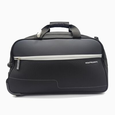 Black Polyester Duffle Trolley