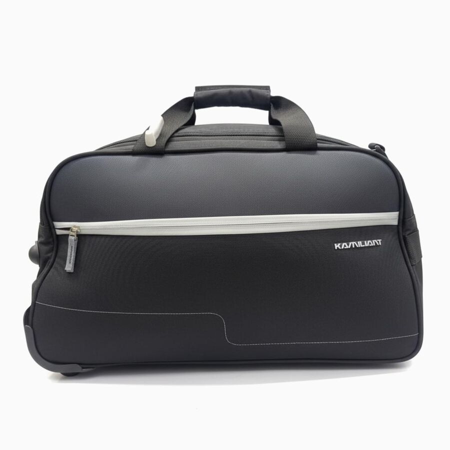 Black Polyester Duffle Trolley, , large