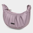 Women's Lilac Polyurethane Sling Bag, , small image number null