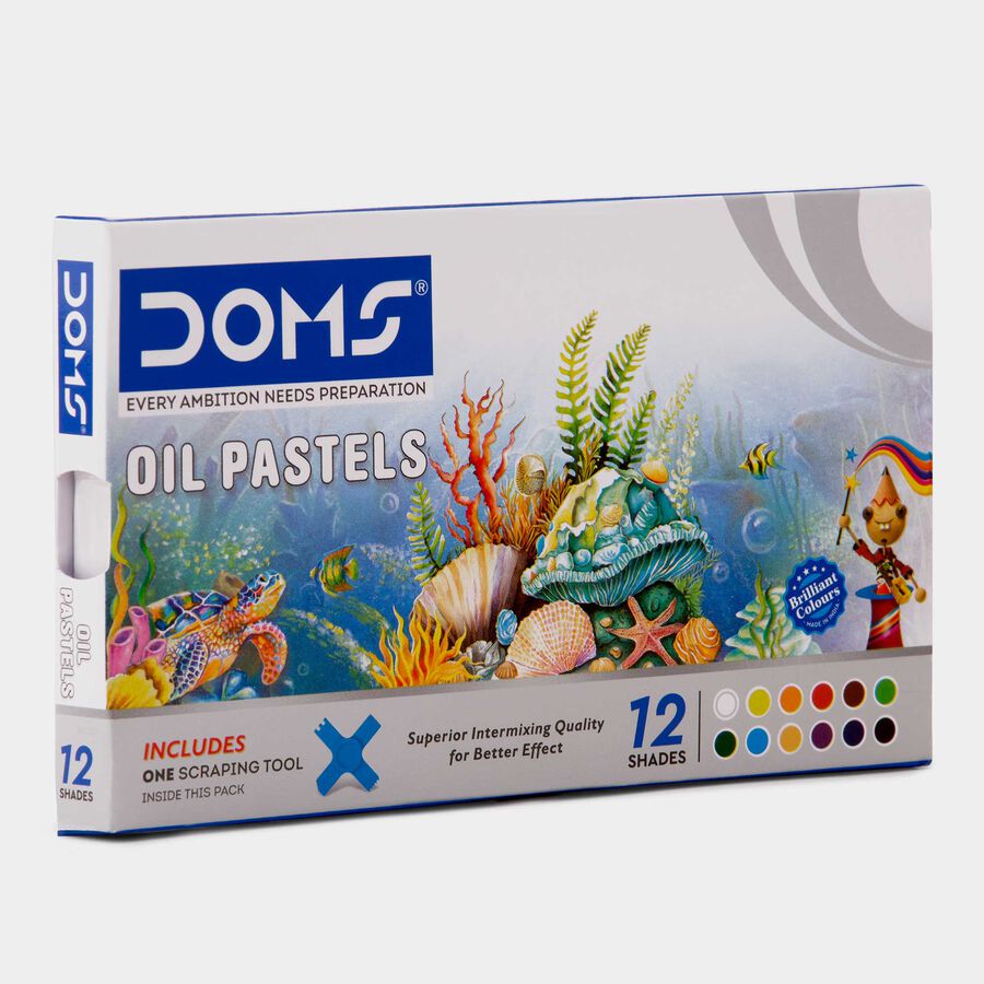 Oil Pastels Crayons 12 Shades, , large image number null