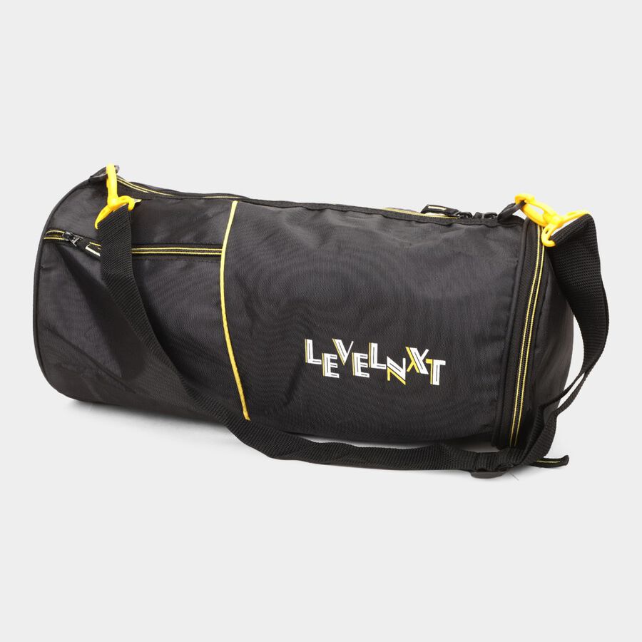 Black Polyester Duffle Bag, , large image number null