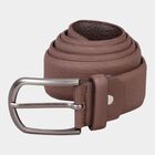 Men's Brown Polyurethane Casual Belt, , small image number null