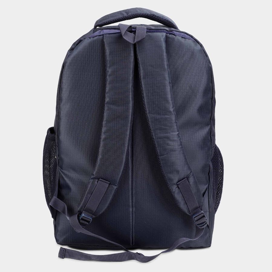 Dark Blue Polyester Backpack, 24 L(Approx), , large image number null