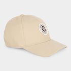 Men's Beige Fabric Cap , , small