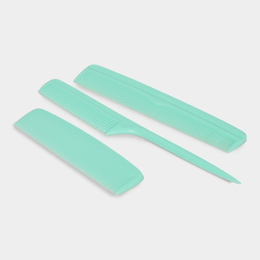 Plastic Hair Comb Set of 6, , large image number null