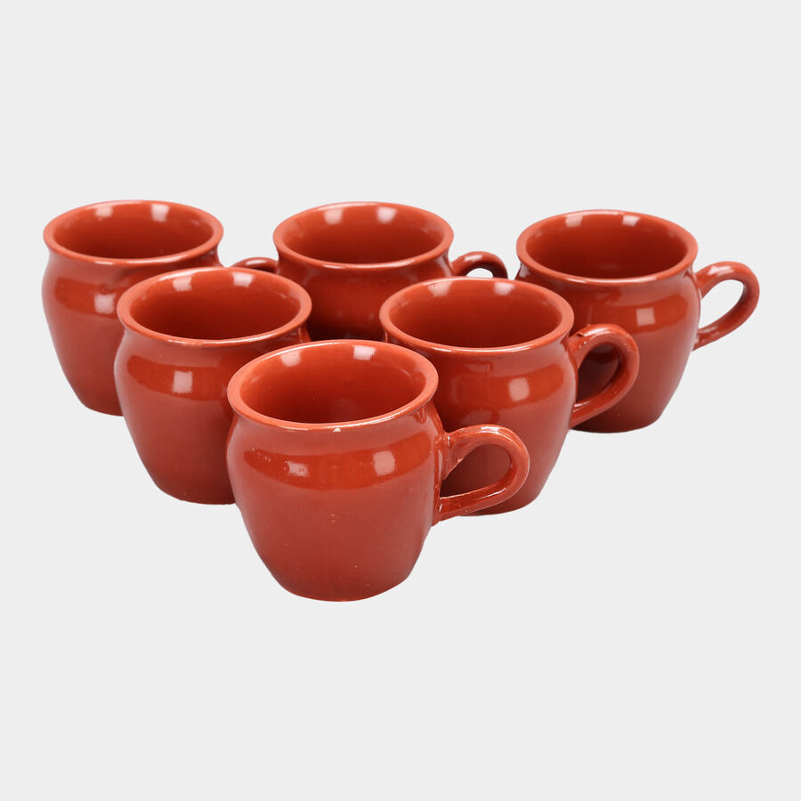120 ml Stoneware Cup, Set of 6, , large image number null