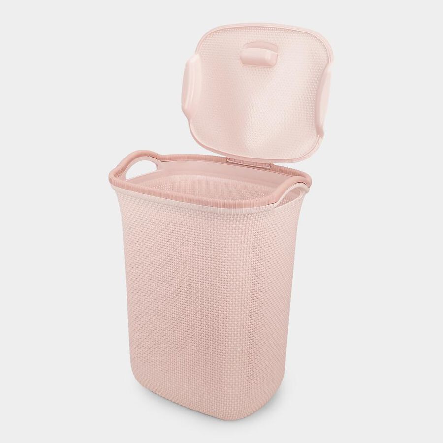 54L Plastic Laundry Basket, , large image number null