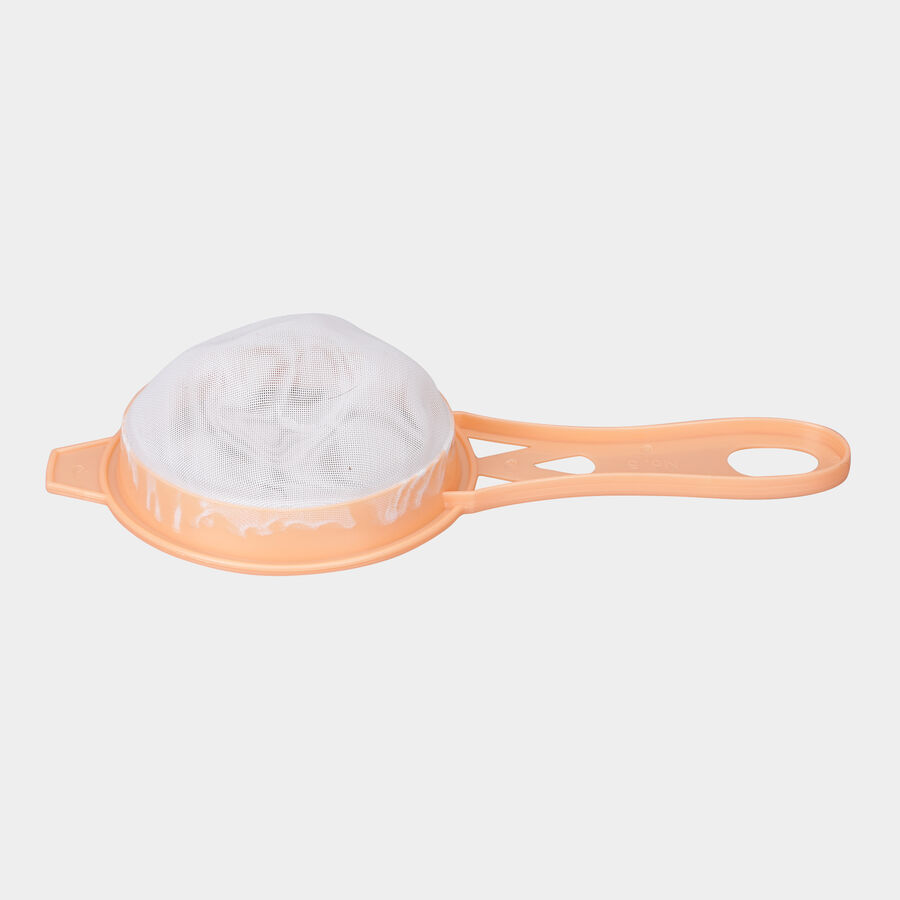 Plastic Tea Strainer - Colour/Design May Vary, , large image number null