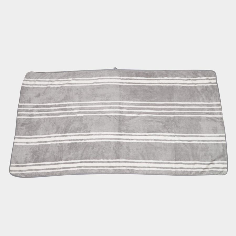270 GSM Grey Microfiber Bath Towel, , large image number null
