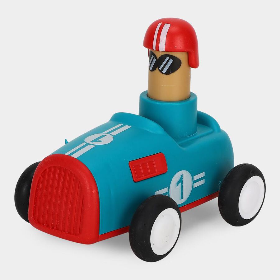 Red Plastic Car, , large