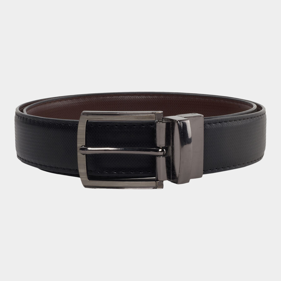 Men Formal Black Belt (36 in.), , large image number null