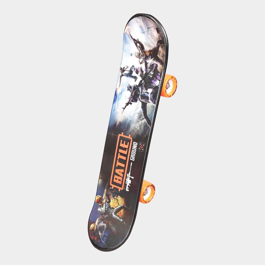 Plastic BGMI Skateboard, , large image number null